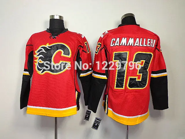Calgary Flames 13 red
