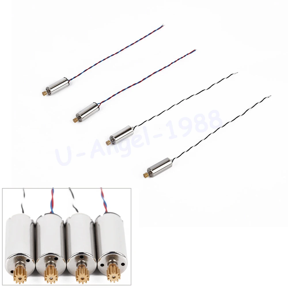 4pcs lot Mini Quadcopter Part CW CCW Motor FOR JJRC H8C DFD F183 Quadcopter 2CW 2CCW