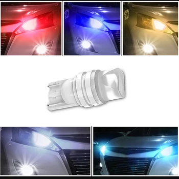 

T10 W5W Signal Lamp White Red Yellow Bule 12v use for Clearance License plate light Dashboard light Clearance light Door Light