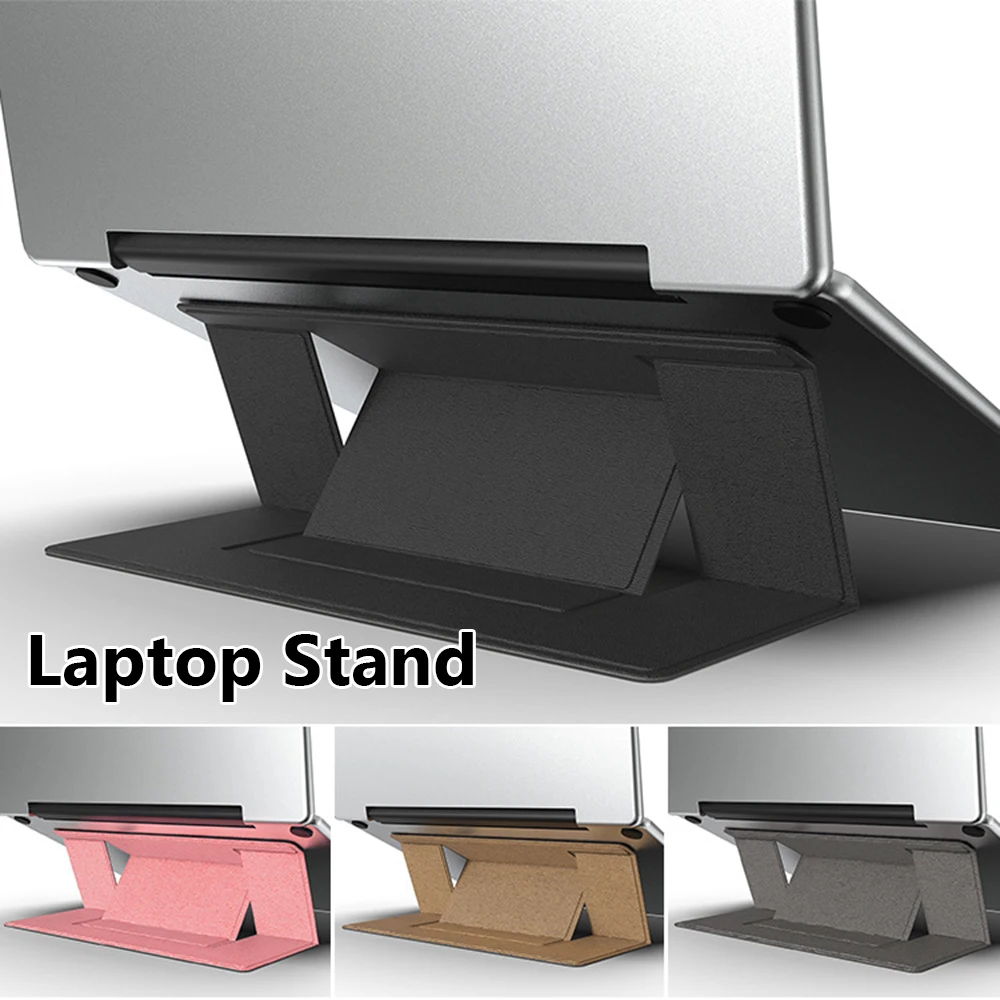 

1PC Universal Laptop Stand Foldable Adjustable Invisible Cooling Bracket Tablet Notebook Holder For MacBook HP Dell Lenovo