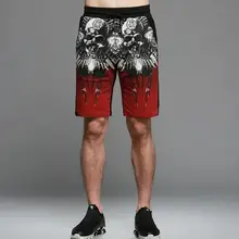 Летние повседневные мужские шорты с принтом модные мужские шорты из хлопка в европейском стиле D6654