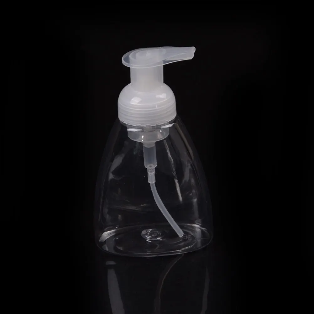 1Pcs 300ML Foaming Bottle Liquid Soap Whipped Mousse Points Bottling Shampoo Lotion Shower Gel Foam Pump Bottles Clear Plastic