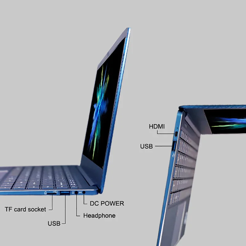 14.1inch 8GB gaming laptop Intel Cerelon Apollo N3450 Notebook computer iTSOHOO Windows10 Netbook 64GB 192GB 320GB SSD optional
