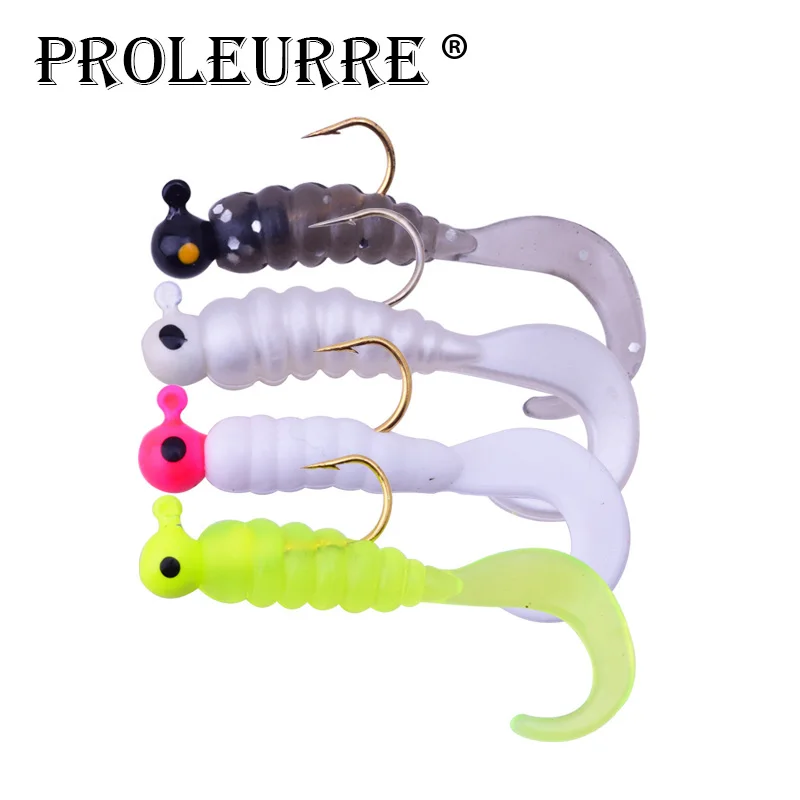 

4 bag/Lot Wobbler Jigging 5cm 14g soft fishing lures assorted colors minnow crank tungsten weight system hot model crank bait