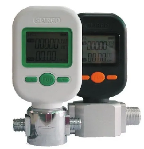 MF5706 Gas Mass Flow Meters Digital Meter Sensor Compressed Air Display 0-10L | Инструменты