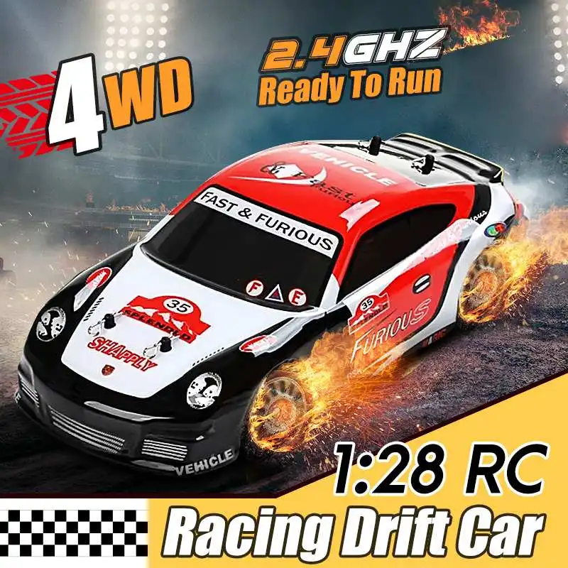 Wltoys K969 1/28 2,4 г 4WD Высокое качество Матовый Мини RC автомобиль Дрифт автомобиль высокоскоростная игрушка для автомобиля игрушки для мальчиков подарки