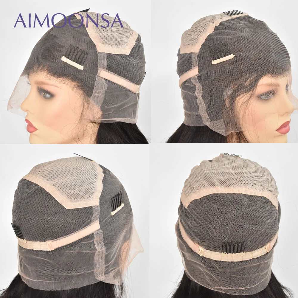 Transparent Full Lace Wigs Human Hair Wigs With Baby Hair Body Wave Wig Natural Hair For Women Black Peruvian Remy Hair Aimoonsa Transparent Full Lace Wigs Human Hair Wigs With Baby Hair Body Wave Wig Natural Hair For Women Black Peruvian Remy Hair Aimoonsa