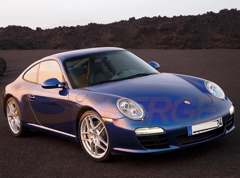 Для Porsche 997 911 2010 2011 2012 BI-XENON фар отличное ангельские глазки Ультра яркое освещение CCFL ангельские глазки комплект