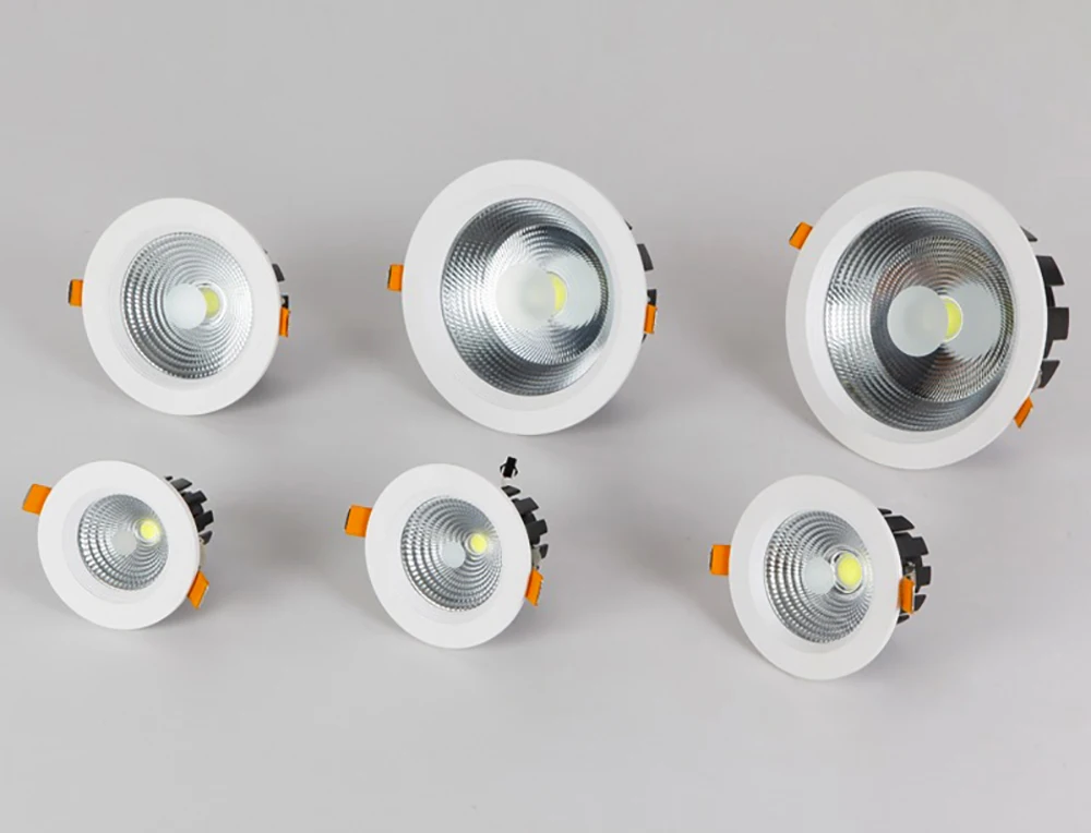 GO OCEAN Downlights Cob Led Down Lights Industrial Recessed Led Spot Light Dimmable Spotlight Ceiling Fixture Down Light  (8)
