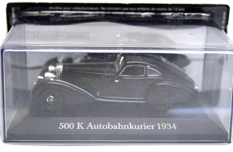 Редкая Классическая литая игрушка модель 1:43 Benz 500K 1934 винтажная Игрушечная