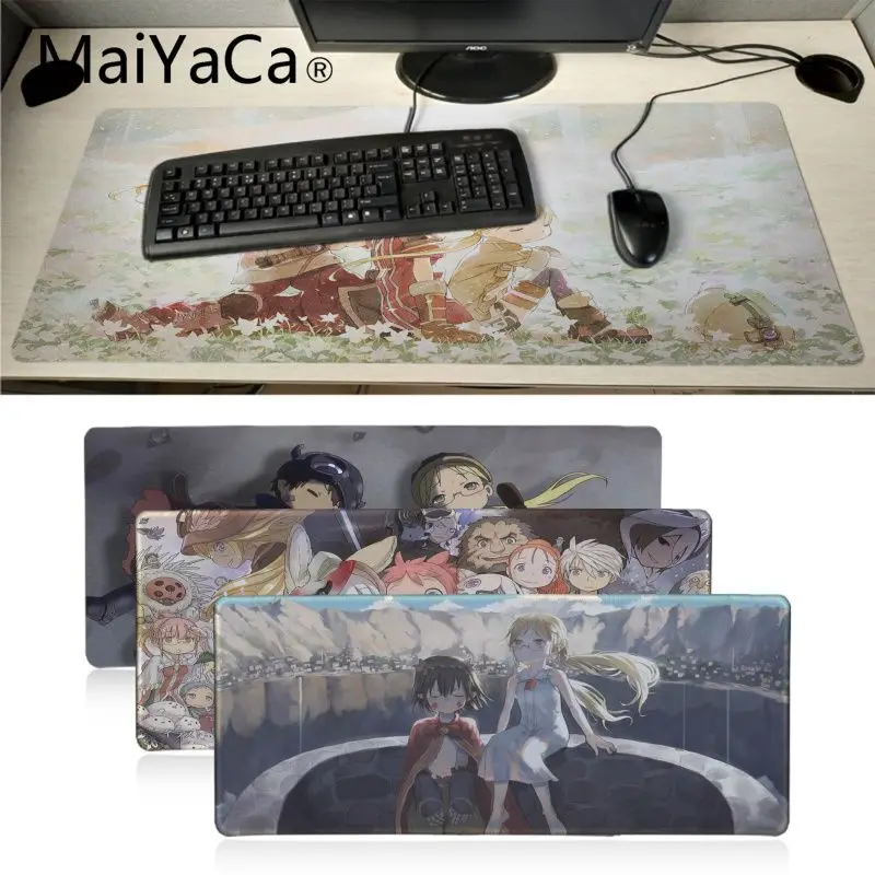 MaiYaCa игровой коврик для клавиатуры сделанный в бездны компьютерный планшет Аниме