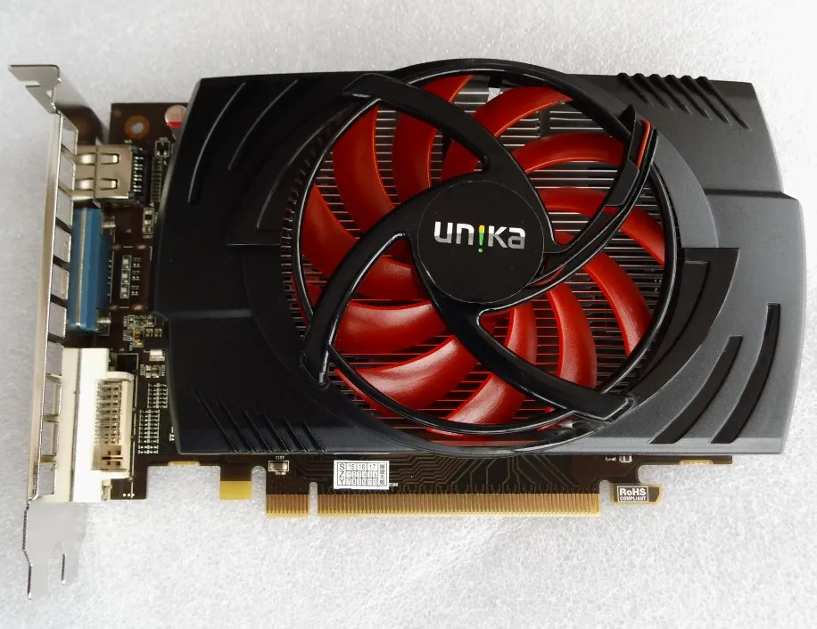 Free shipping 90% for new original for Unika HD6750 512M 128bit DDR5