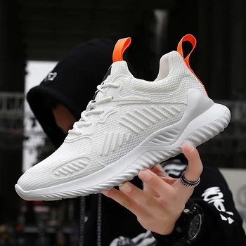 

GUDERIAN 2019 New Casual Shoes Men Breathable Mesh Shoes Sneakers Spring/Autumn Lightweight Mens Trainers Shoes Zapatillas Moda