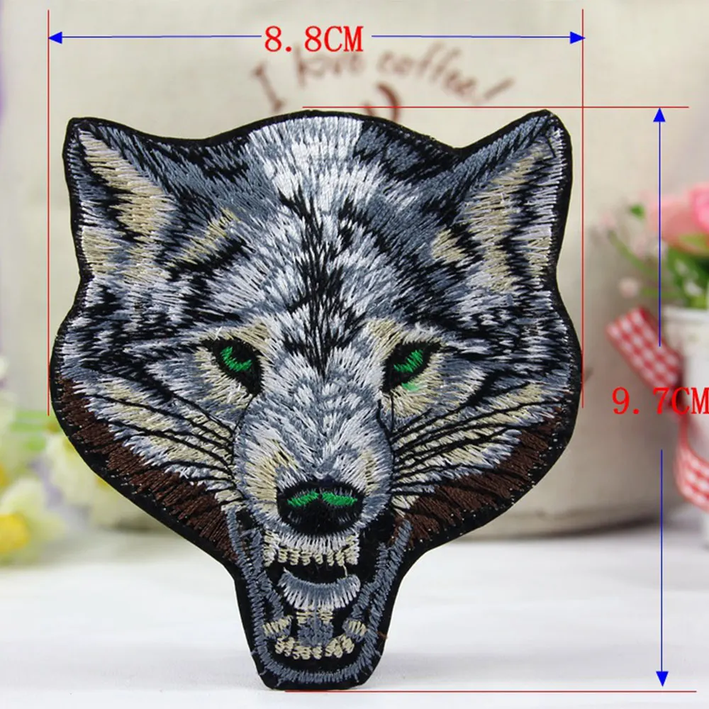 Aliexpresscom  buy 8pcs diy patches wolf patch animal wolf head Aliexpresscom  buy 8pcs diy patches wolf patch animal wolf head