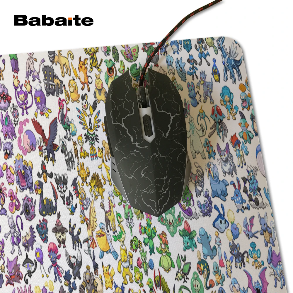 Babaite большая мышь коврик для ПК ноутбук головоломка дизайн Gameboy обои 400X900X2 мм мягкая удобная мышка коврик