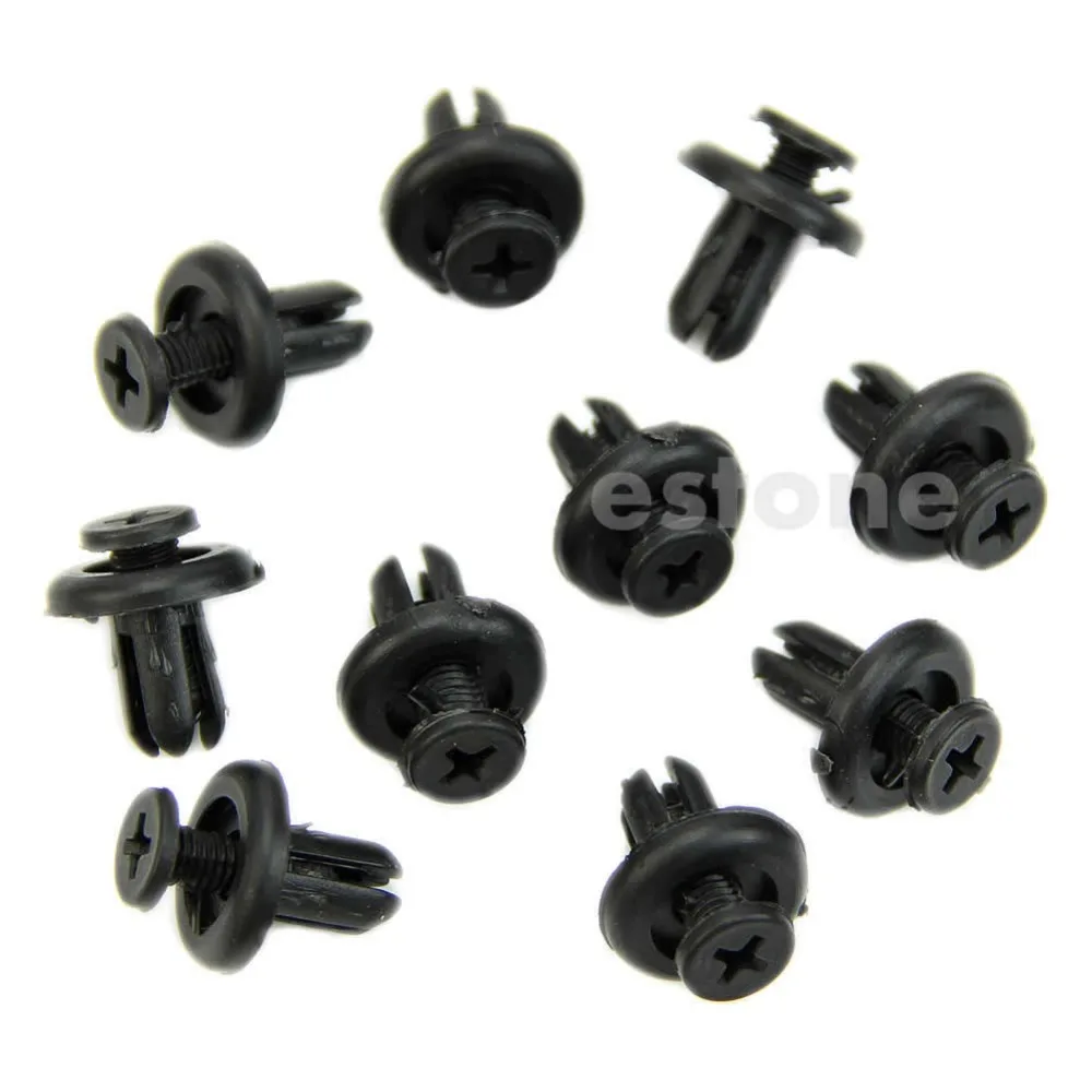 

20pcs Hole Plastic Push Screw Rivet Panel Fixings Clips 7mm for Car Auto