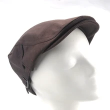 Винтажная шляпа плюща хлопок берет Кепка Гэтсби газетчик Duckbil плоская кепка s Гольф Вождение для мужчин и женщин