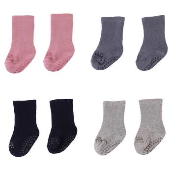 

2018 Newborn Baby Socks Girl Boy Non Slip Meias Infantil Children Kids Short Socks Unisex Baby Cotton Child Socks