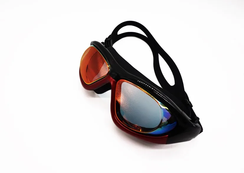 5 цветов очки для плавания HD линзы с покрытием очки для плавания с коробкой очки для бассейна с использованием женщин/мужчин высокое качество