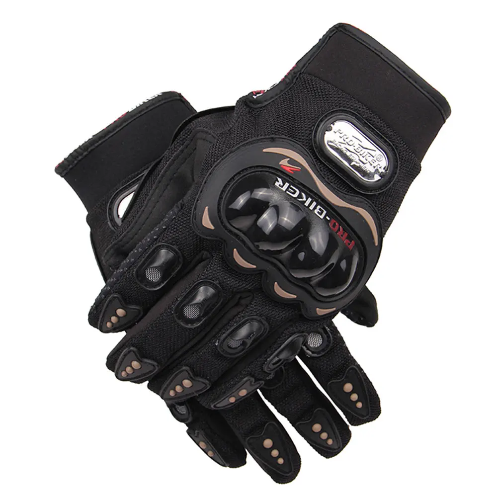Gants Moto,Gants de Moto Outdoor Sports Protection Electric Vehicle Bike Ride Off-Road Racing Gloves XL Rouge