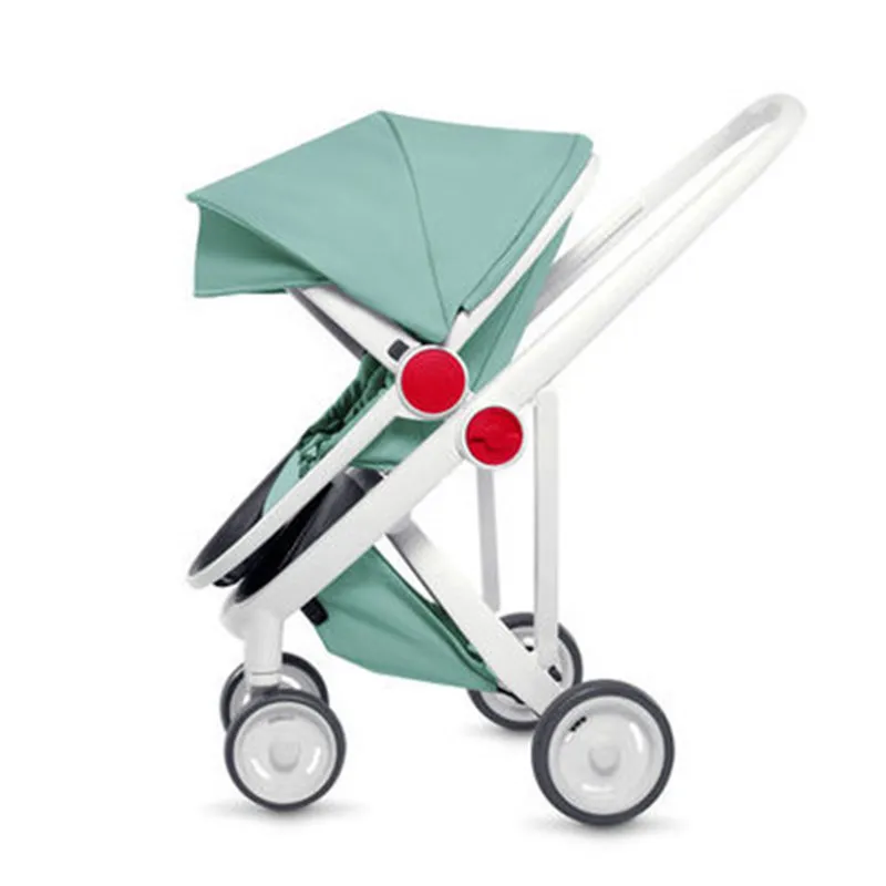 Детская коляска Babyruler складная Коляска 3 в 1 с высокой посадкой для новорожденных