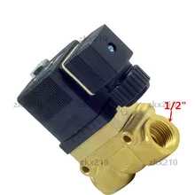 5MPA SY5404-04 высокого давления температурный соленоид клапан 1/2 BSP 24 V DC AC220V отверстия 12 мм NC 5404-04 пилот латунные клапана