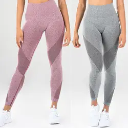 Для женщин штаны для йоги Высокая Талия Slim Fit дышащий подъема леггинсы с высокой талией для тренировки бедер брюки для спорта YS-BUY
