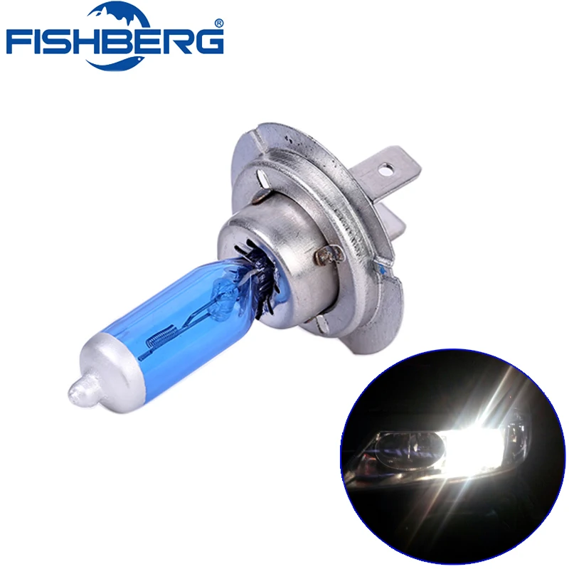 

1PCS H7 PX26d 12V 100W 6000K Halogen Xenon H7 Super White Halogen Car Light Source Bulbs Headlights Auto Lamp Parking Cars