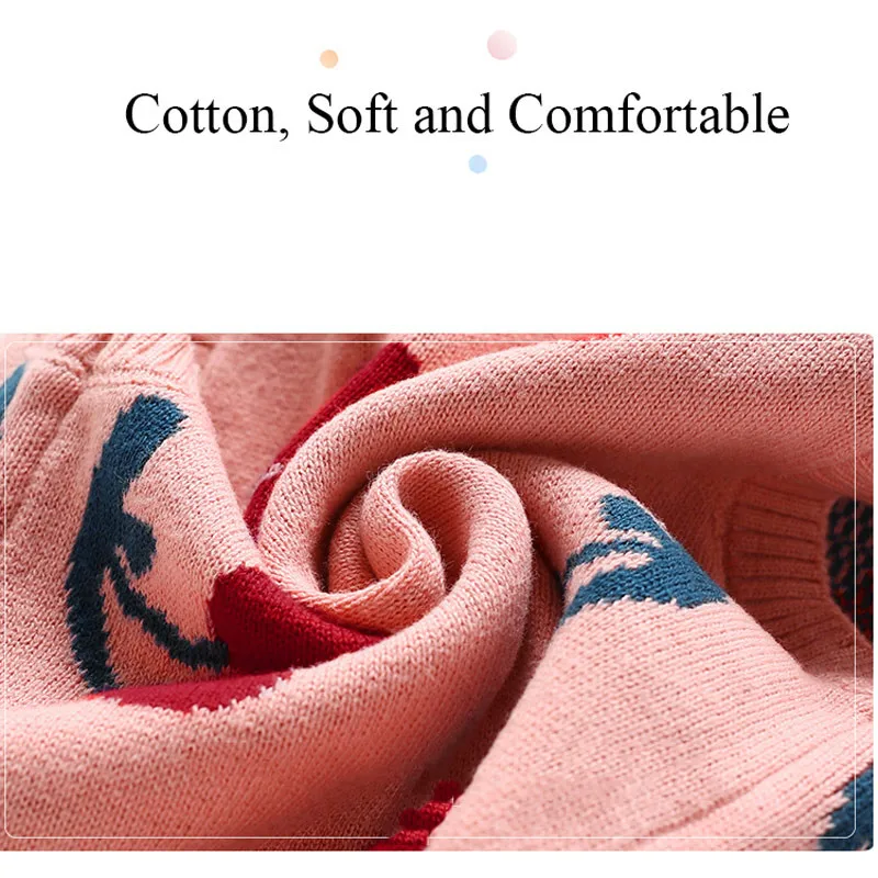 Cherry Baby Sweater Vest Toddler Kids Boys Girls Crochet Tops Cotton Soft Comfortable O-Neck Button Closure for Spring Autumn (8)