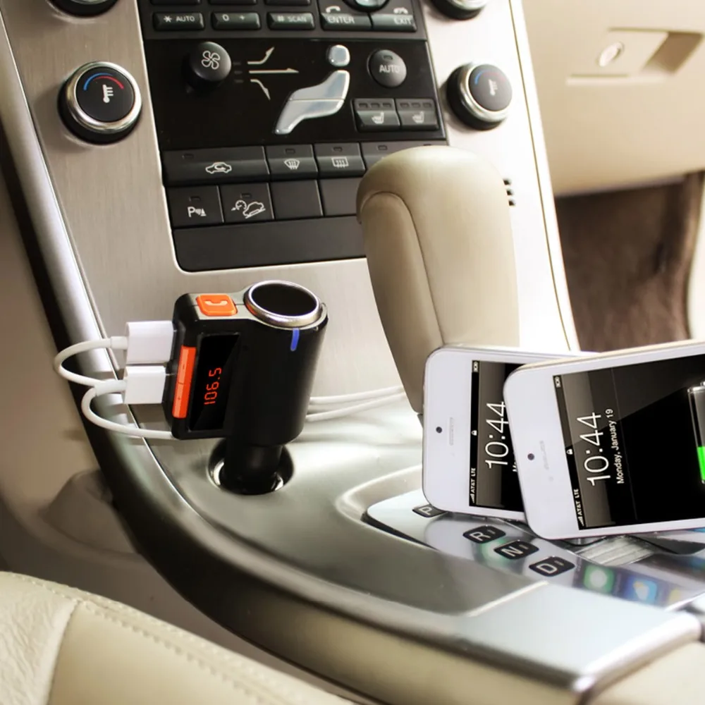 Очки виртуальной реальности VR робот автомобильный fm-передатчик Bluetooth MP3 плеер с 2-Порты и разъёмы USB Зарядное устройство по боксу костюм для прикуривателя автомобиля радио, свободные руки, ресивер, набор