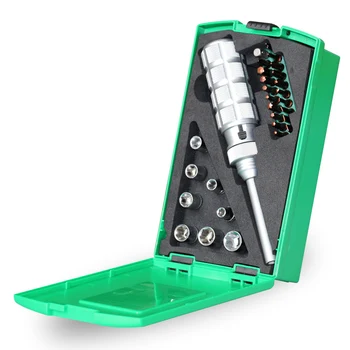 

LAOA High Quality 30 in 1 Ratchet Screwdrivers Sockets Set technical grade Material Sockets Screwdriver Bicycle Repairing