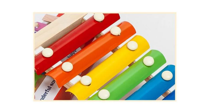 MOTOHOOD Music Instrument Toy Wooden Music Toys For Baby Children Kids Musical Wooden Toys Baby Educational Toys Gifts (8)