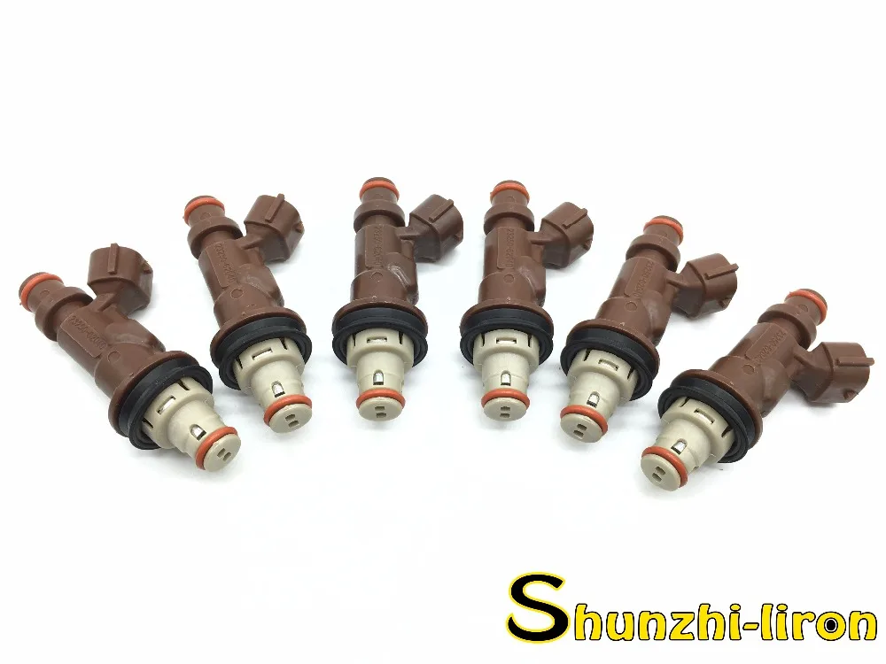 6PCS OEM DENSO FUEL INJECTORS TOYOTA TACOMA TUNDRA 4RUNNER 3.4L V6 23250-62040