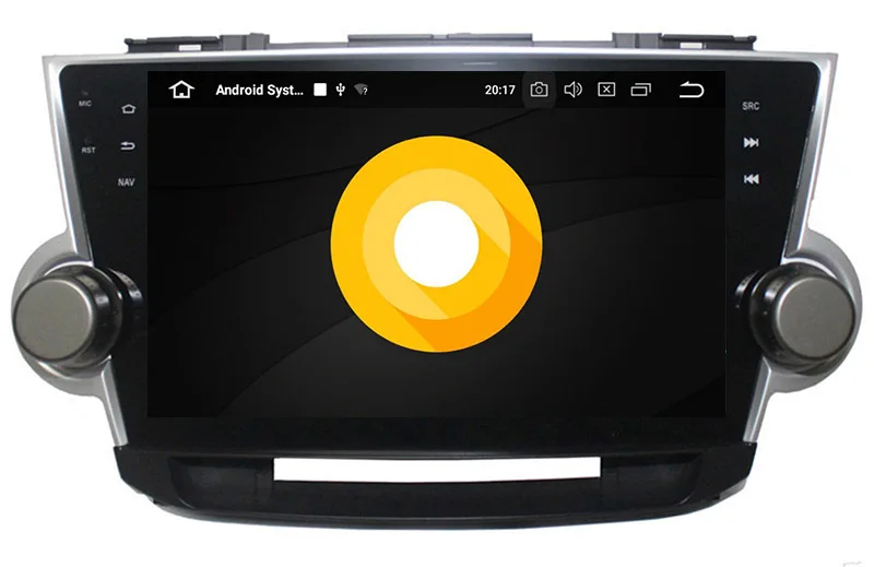 toyota highlander 2008-2014 android radio stereo 1