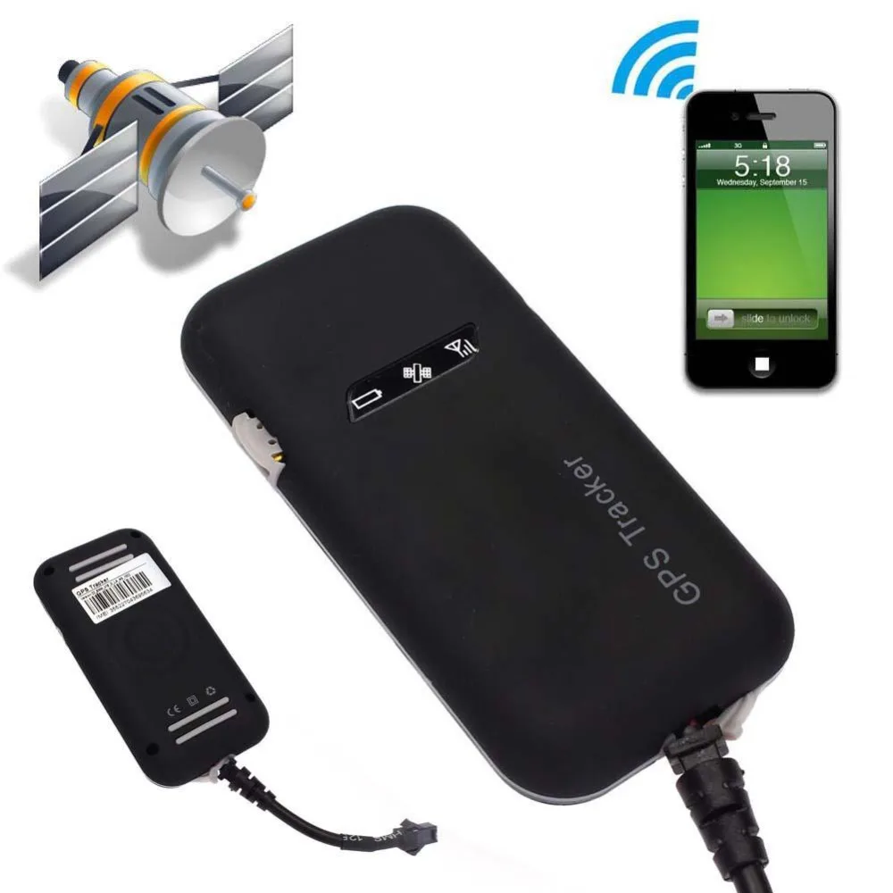 Автомобильный gps трекер GT02A отслеживание GSM GPRS SMS локатор Глобальная система