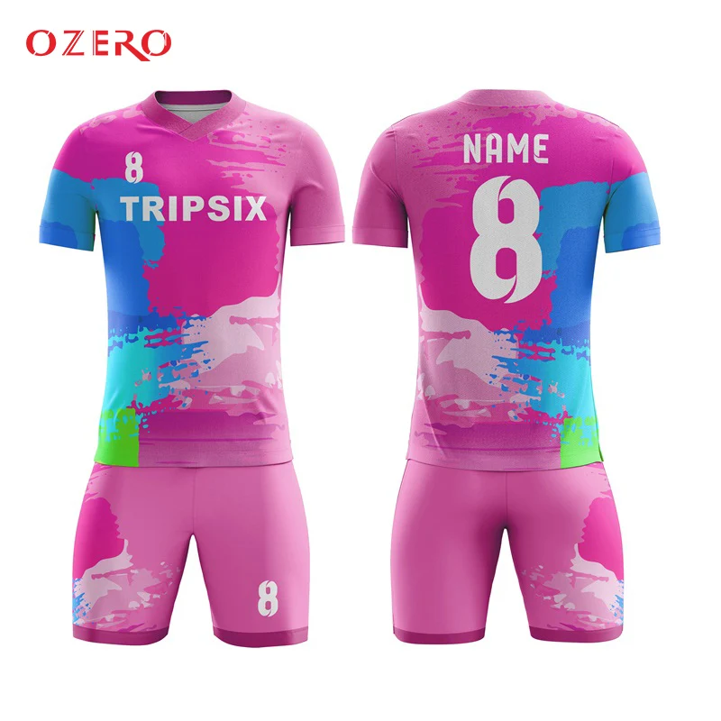 pink soccer uniforms