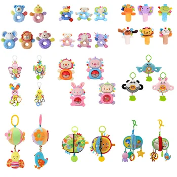 

Fashion Kids Baby Bed Bell To Choose Lathe Hanging Ring Teethers Cartoon Animal Crib Stroller Bedding Toys For Children Gifts