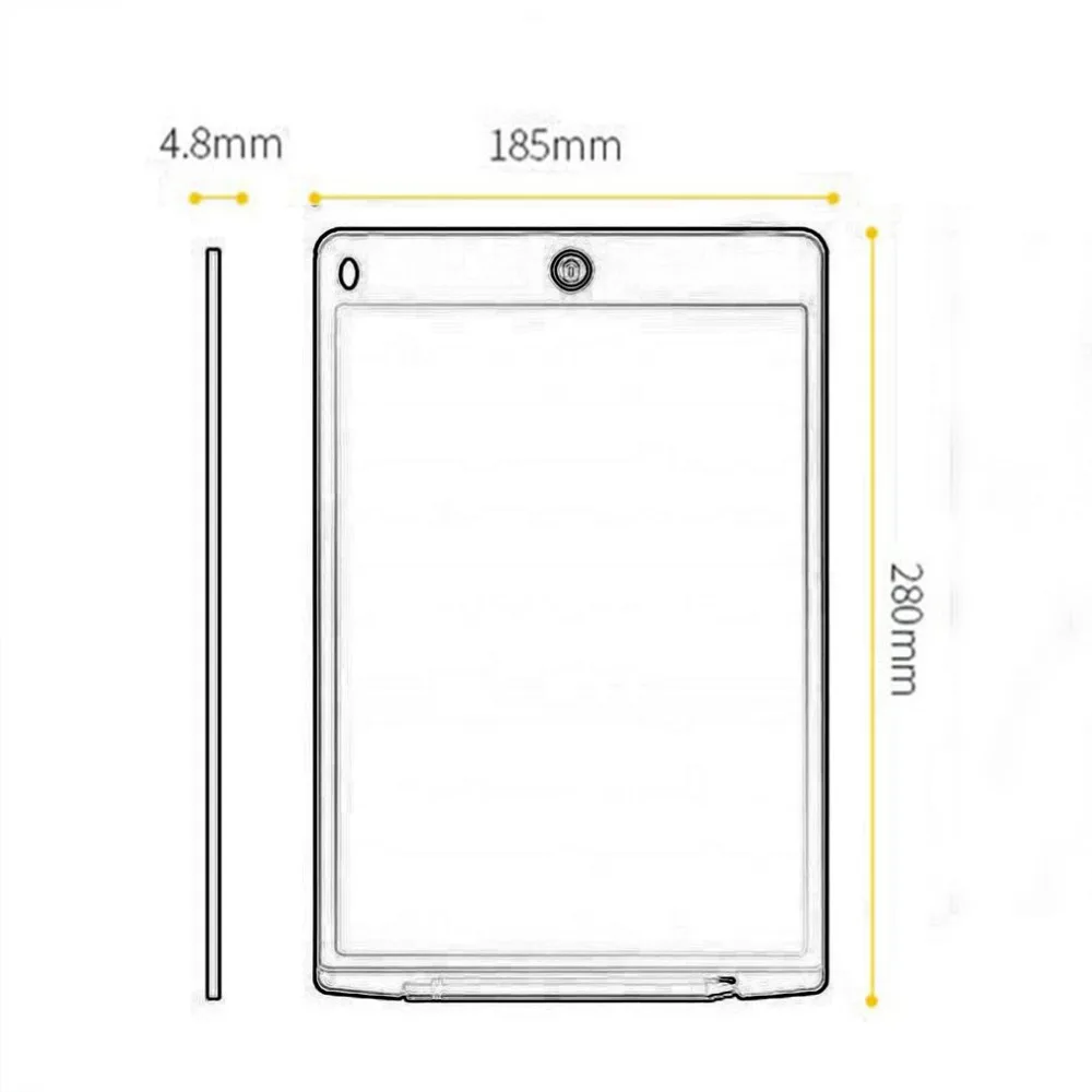 12 дюймов планшетный компьютер ЖК-дисплей светильник энергии маленькая дощатая доска ЖК-дисплей письменная доска почерк детская доска для рисования