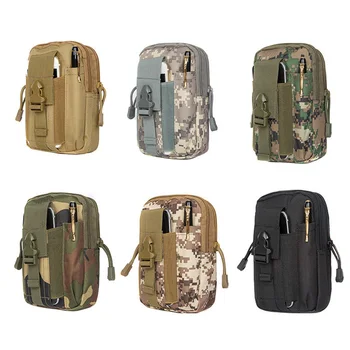 

Waterproof Waist Bag Camouflage Tactics Running Bag Outdoor Cycling Bicycle Hiking Phone Bag Jogging Mountain Bike Accessories