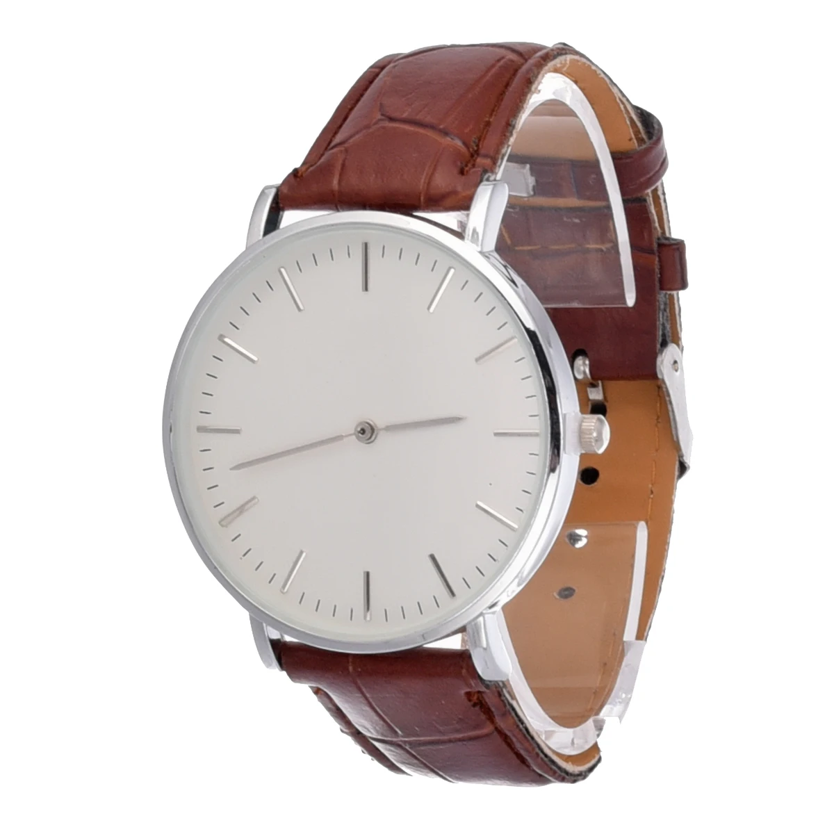 

Unisex Men Women Quartz Watch Fashion Casual Simple Leather Band Stainless Steel Quartz-Watch relogio Feminino