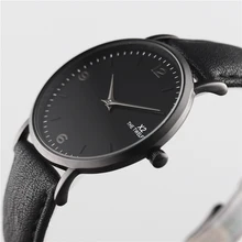 Reloj Hombre de Primeras Marcas de Moda de Lujo Reloj de Los Hombres Del Cuero Genuino Casual de Negocios Reloj de Cuarzo Reloj Masculino Impermeable Reloj