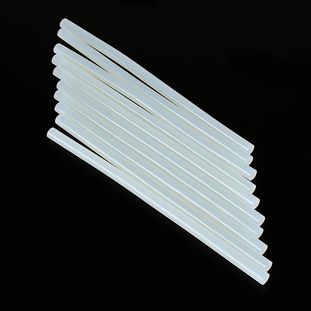 10 pcs Hot melt glue sticks 11*270mm white transparent for glue gun craft