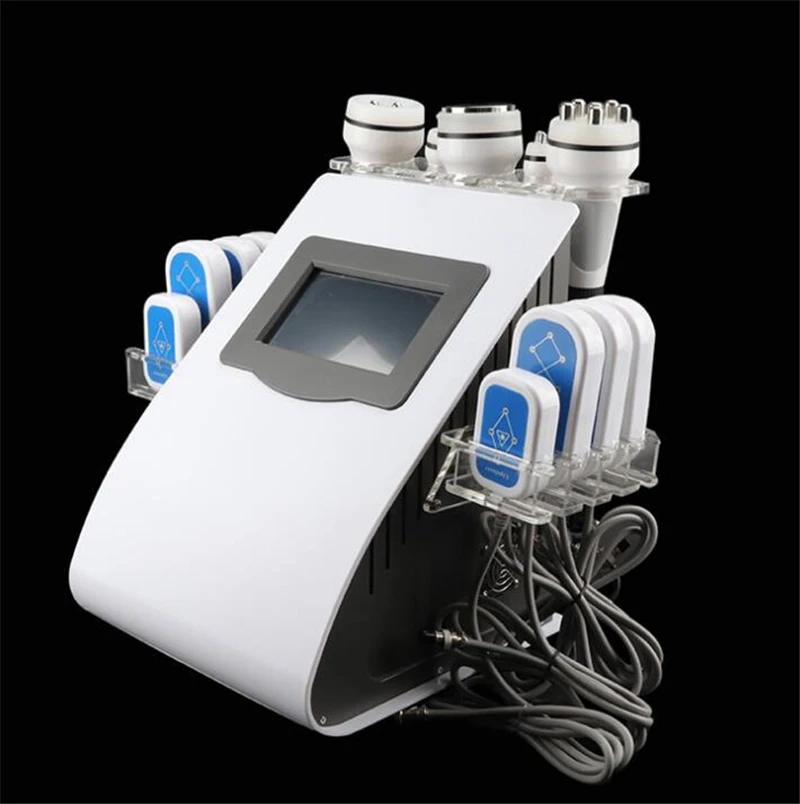 New Design New Model 40k Ultrasonic liposuction Cavitation 8 Pads LLLT lipo Laser Slimming Machine Vacuum RF Skin Care Salon Spa Equipment (6 (6)