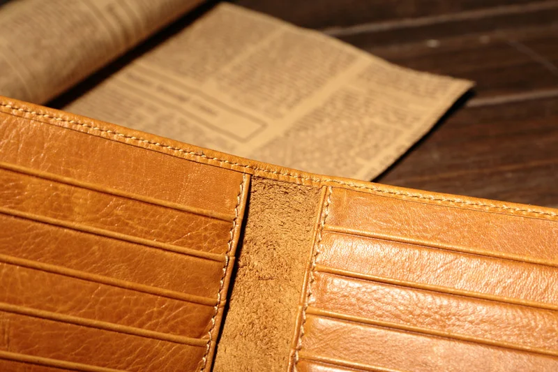 High Quality First Layer Genuine Leather Credit card Holder Cowhide Leather bag  (3)