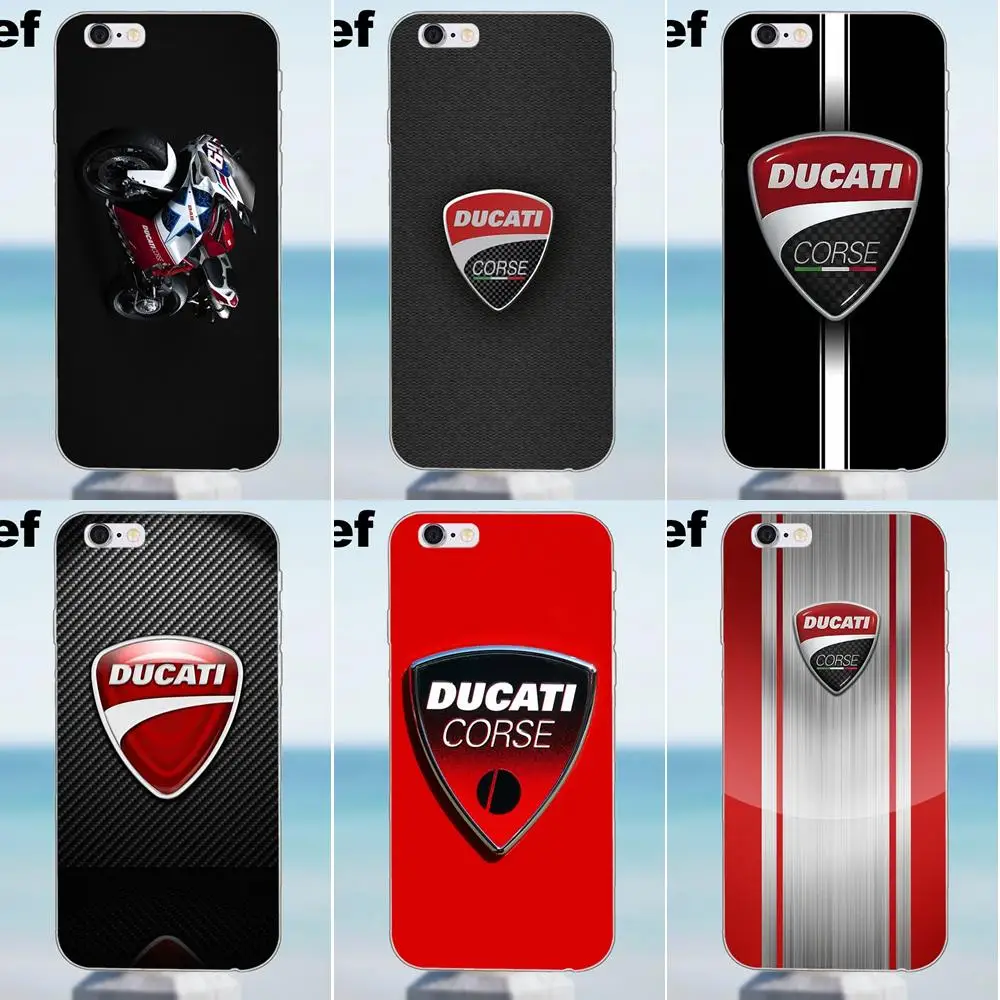 

Suef Soft Custom Phone Ducati Corse For iPhone X 4 4S 5 5S 5C SE 6 6S 7 8 Plus Samsung Galaxy A3 A5 J1 J3 J5 J7 2016 2017