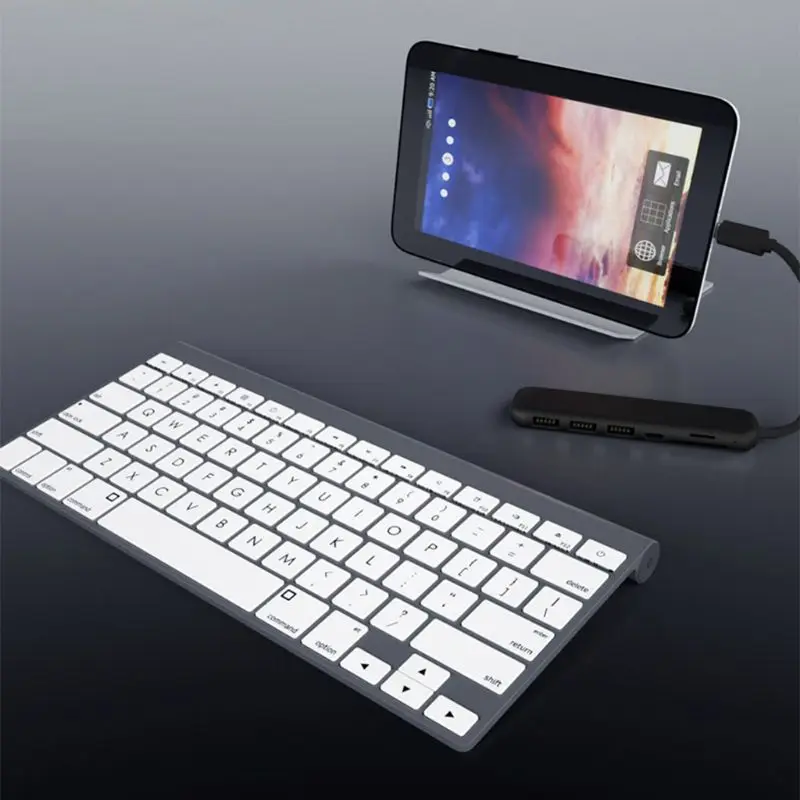 USB C концентратор тип C к USB3.0 сплиттер с TF SD ридер слот для MacBook/MacBook Pro/samsung/huawei