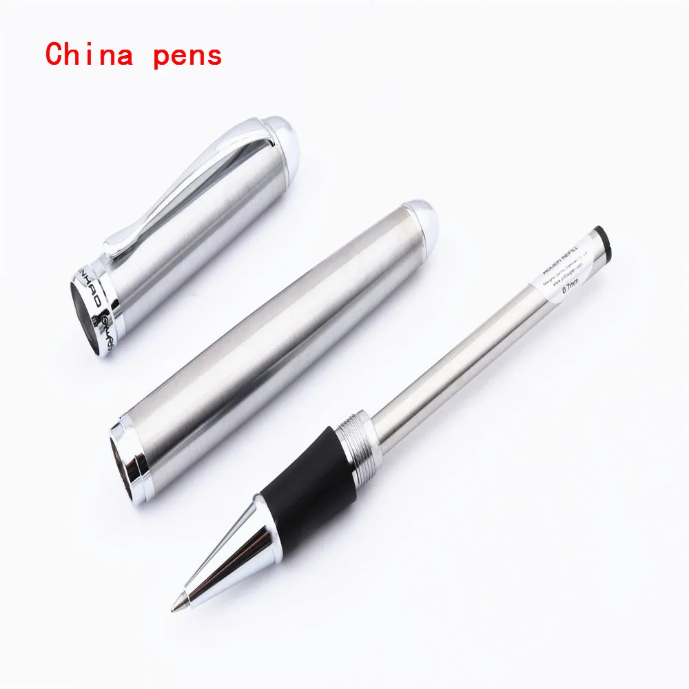 Jinhao X750 нержавеющая сталь Бизнес офисная Ручка-роллер