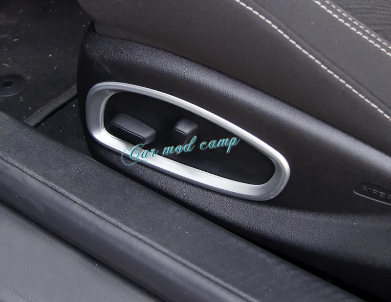 

For Chevrolet Camaro 2016 2017 ABS Interior Car Seat Adjustment Frame Cover Trim 2pcs Car Styling Car Styling Accessories!