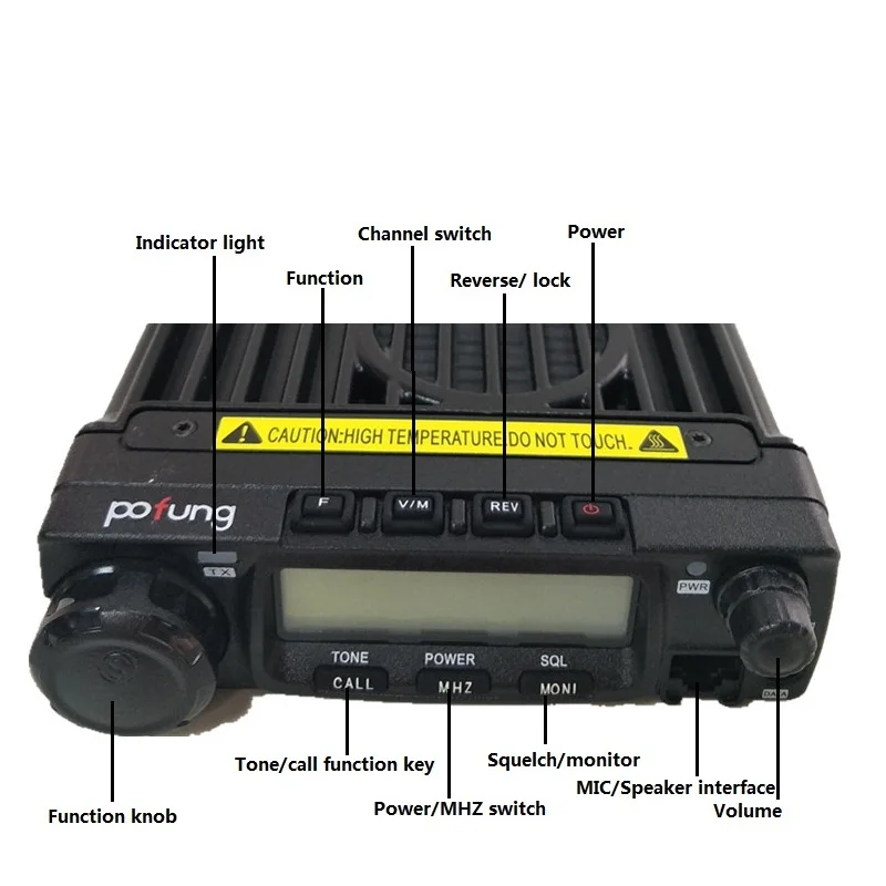 BAOFENG BF 9500 200 канальный автомобильный UHF рация 50 км Автомобильная радиостанция Вт 400