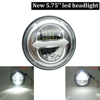 

5 3/4'' headlamp High/ Low beam 50W 5.75 inch Round led projector motorcycle headlight for Harley Dyna sportster 1200 883